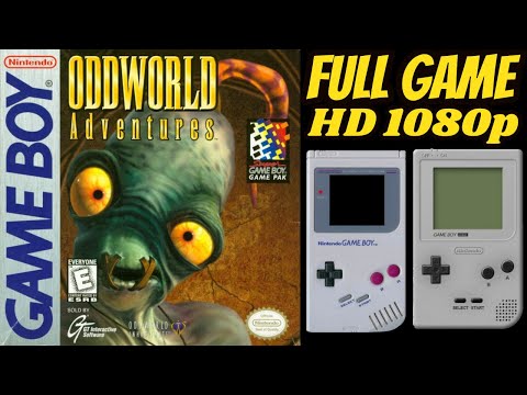 Oddworld Adventures (GB) Longplay/Walkthrough NO COMMENTARY HD 1080p