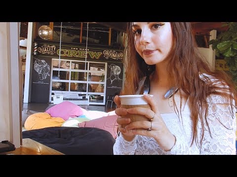 ASMR spend the day with me? ♡ (journaling, tea, friendship, whispers)