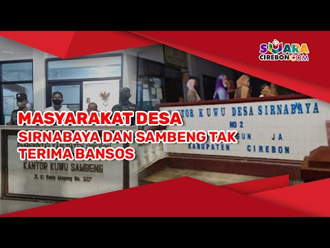 Masyarakat Desa Sirnabaya dan Sambeng Tak Terima Bansos