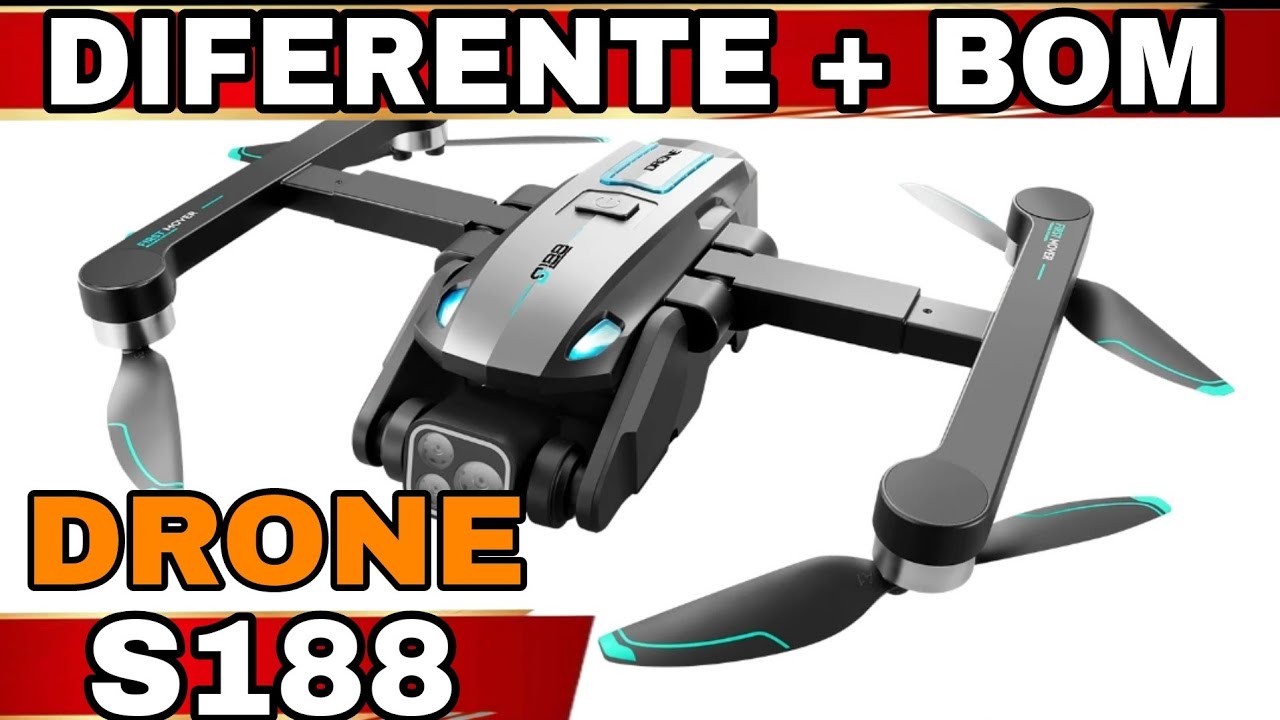 Quer um Drone Diferenciado? Então Veja o Unboxing Deste Drone o
