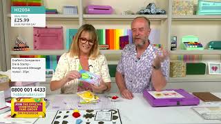 04/07/2026 HobbyMaker Live - Crafter's Companion, Carnation Crafts, Sizzix & Craft Consortium