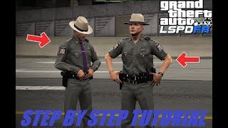 HOW TO EASILY INSTALL CUSTOM POLICE PEDS - GTA 5 LSPDFR - STEP BY STEP