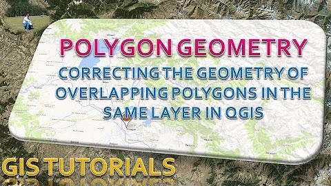 Polygon self intersection. Correcting the geometry of overlapping polygons in the same layer in QGIS