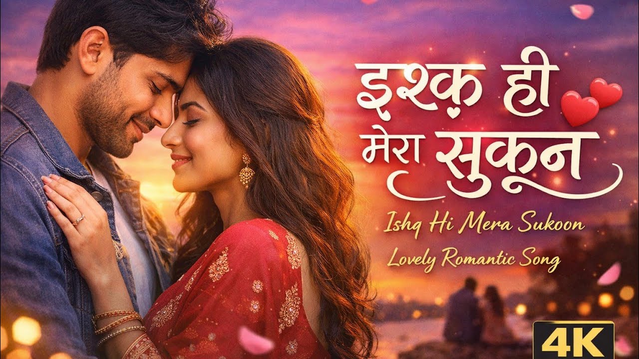 Ishq Hi Mera Sukoon ❤️ | Romantic Hindi Love Song | Heart Touching Melody | New Song 2026 .