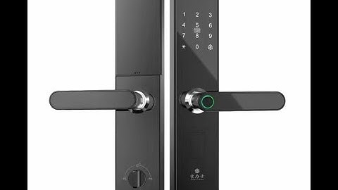 KNX Smart Home Automation Fingerprint Card Digital Smart lock Hotel Lock Villa lock RS485 KNX APP