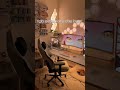 Warm Tone RGB Desk Setup – You’ll Love It💛🤍#gamingsetup #tech #desksetup #monitor #keyboard #led