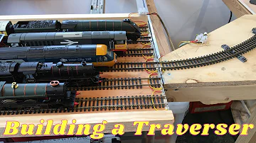 Model Railway Update 2 - Building A Traverser in oo gauge