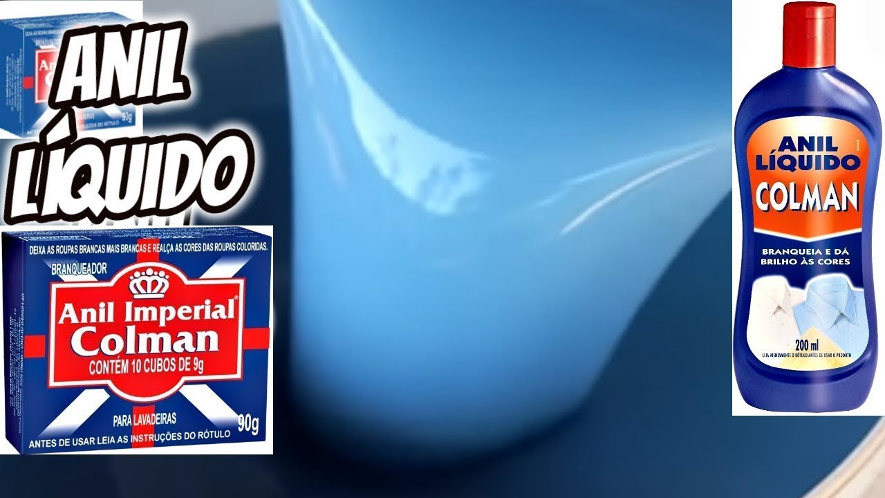 COMO FAZER ANIL LÍQUIDO CASEIRO COM APENAS 2 INGREDIENTES SUPER FÁCIL E ...