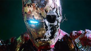 Zombie Iron Man   Mysterio Illusion Scene   Spider Man  Far From Home 2019 Movie CLIP HD