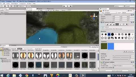 صنع لعبة ثلاثية الأبعاد ببرنامج unity3d  (الجزء الأول)