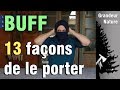 13 MANIÈRES DE PORTER UN TOUR DE COU "BUFF" / REVUE