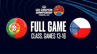 Portugal v Czech Republic | Full Basketball Game