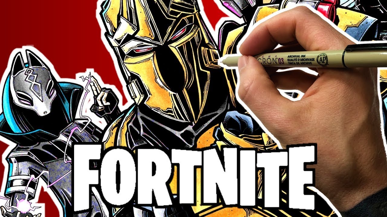 Animal How To Draw A Fortnite Skin Sketch Season 4 with simple drawing