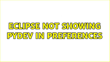 Ubuntu: Eclipse not showing Pydev in Preferences (4 Solutions!!)