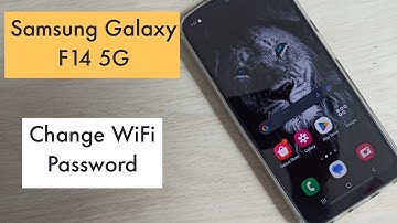 Samsung Galaxy F14 5G : How to Change WiFi Password