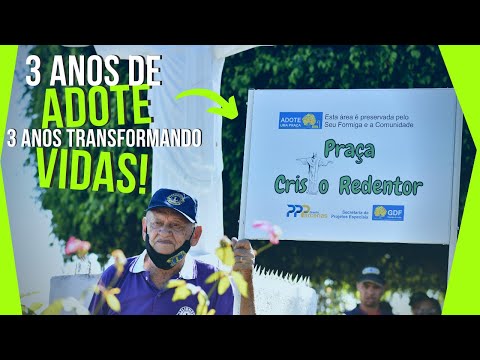 Eles AMARAM as placas | Adote Uma Praça