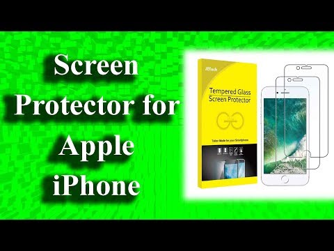 JETech Screen Protector for Apple iPhone 8 and iPhone 7 | 4.7 Inch Tempered Glass Film