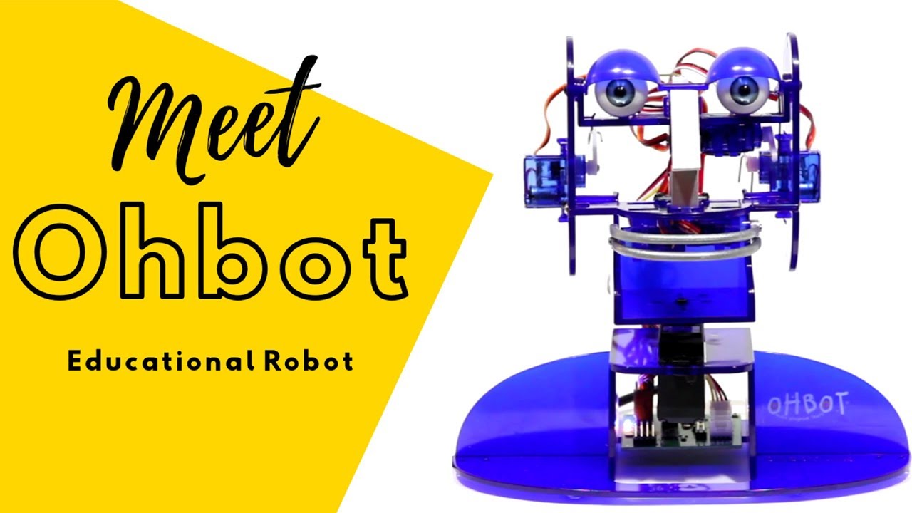 Meet "Ohbot" - Educational STEM Robot - YouTube