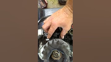 Major cause of lawnmower not sparking