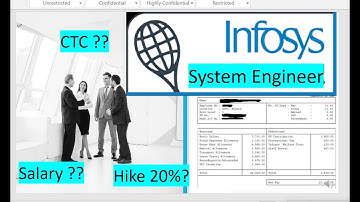 Hike | Salary | CTC in Infosys ?? All about #infosys #freshers #job #engineer #corporatevideo