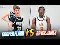 Bryce James vs Cooper Flagg 👀🚨 | Strive for Greatness vs Maine United Goes Down to the Wire! 🔥