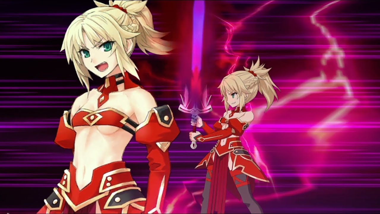 Fgo モードレッド 宝具 Allスキル バトルアクション Fate Grand Order Mordred Np Allskill Battle Action Youtube