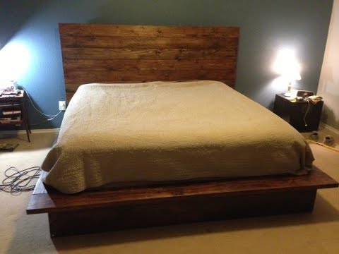 The Money Saving Homemade Bed Frame You Can Build One 