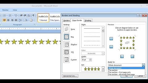 BORDER AND SHADING | PAGE BORDER | ART | APPLY TO | MS WORD DETAIL EXPLAIN | PART-2 IN HINDI