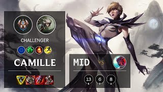 Camille Mid vs Yone - EUW Challenger Patch 11.3