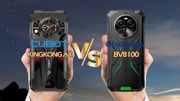 Blackview BV8100 VS CUBOT KingKong AX