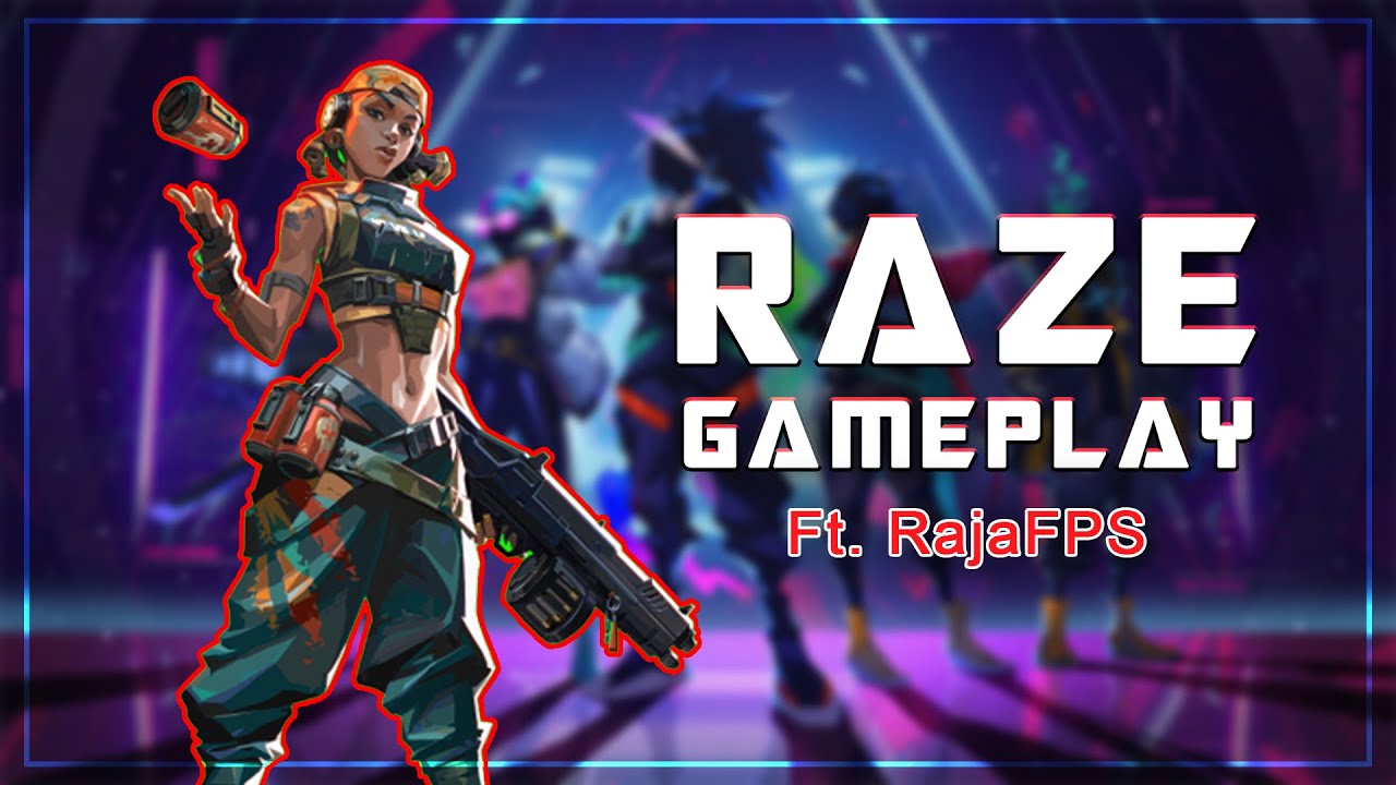 Raze main gameplay with Raja | #rajafps #valorant - YouTube