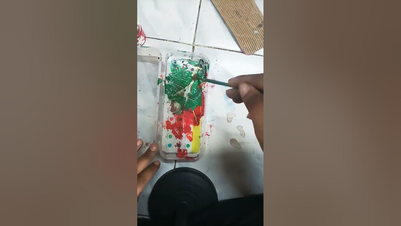 cleaning my paint box #music #song #cover #happy #art #pleasesuport #pleasspport #painting #drawing