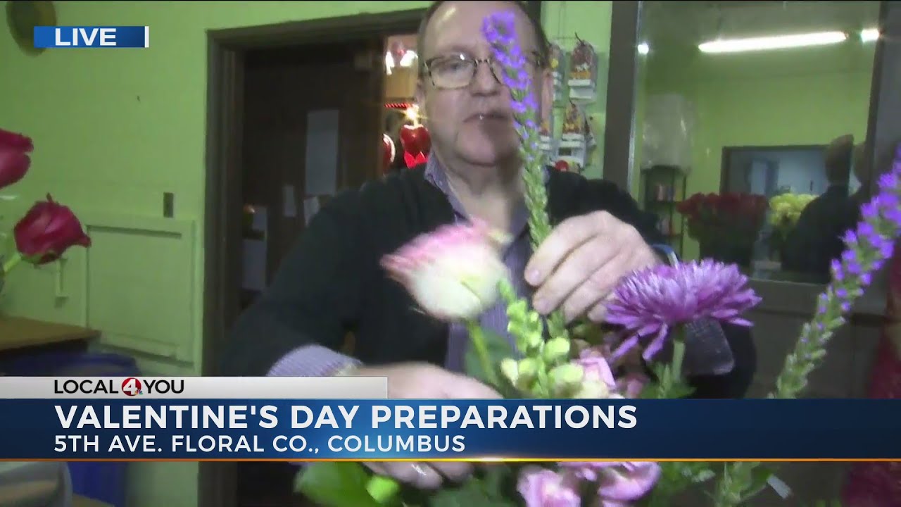 Florists preparing for Valentine’s Day YouTube