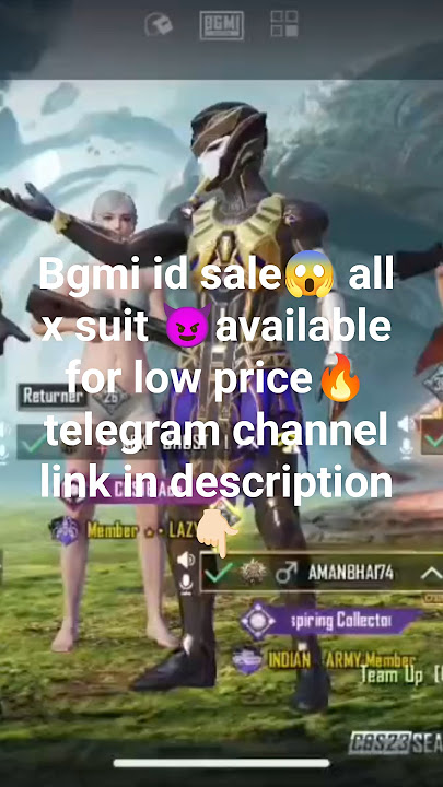 Bgmi id sale 😈all x suit😱 available🔥 #short