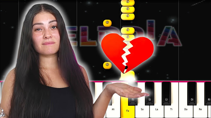 Eliza Ibeth - No puedo amarte Piano Tutorial FACIL / EASY