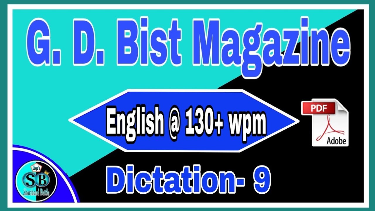 Диктант по праву G.D.Bist, 130 слов в минуту | Упражнения 5+6 | Диктант по праву G.D.Bist, том 1,...