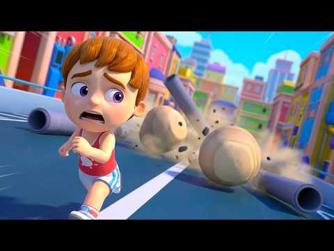 EARTHQUAKE DISASTER! We need the rescue team DRILL! | Construction Trucks for Kids