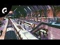 2 hours of london train station ambience  crowd announcer train