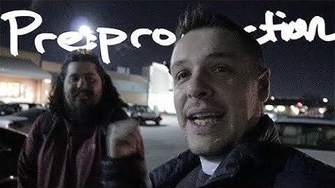 PRE-PRODUCTION!  He moved ACROSS the COUNTRY for THIS!