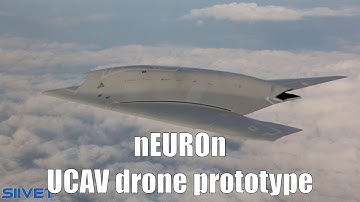 Dassault nEUROn UCAV Euro Combat Drone Prototype In Flight  #2