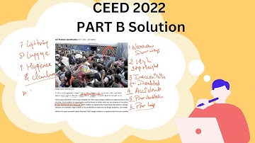 CEED 2022 Part B Solution #designthinking