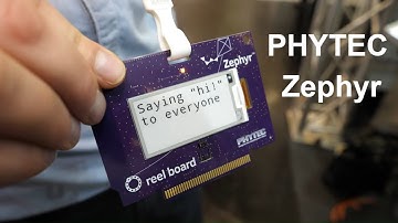 PHYTEC & Zephyr Low power IoT