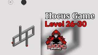 Hocus Game Level 26-30 | Hocus Gameplay | Hocus Puzzle Game | Invincible Sigog