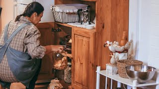 Cozy day at home in rainy weather | Fill the house with fragrant pastries and do needlework | VLOG screenshot 2