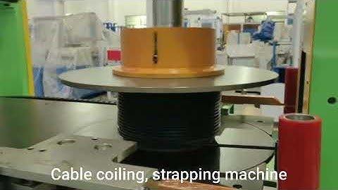 1860 Coiling, strapping & Heat shrinking packing line