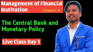 The central bank and monetary policy // Part 1 //