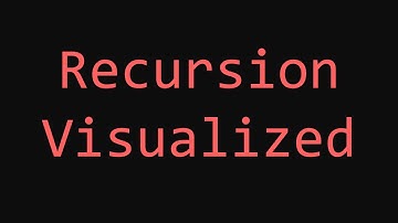 Simple Recursion Visualization