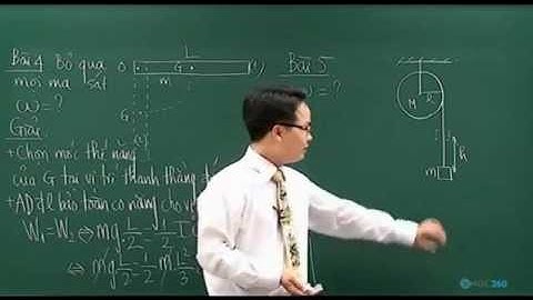 Năng lượng của vật rắn trong chuyển động quay