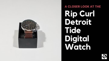 A Closer Look At The Rip Curl Detroit Tide Watch