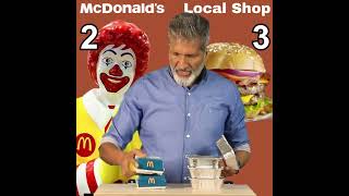 McDonald's vs Local Burger | By Anurag Aggarwal Hindi | #anuragaggarwal I #vs